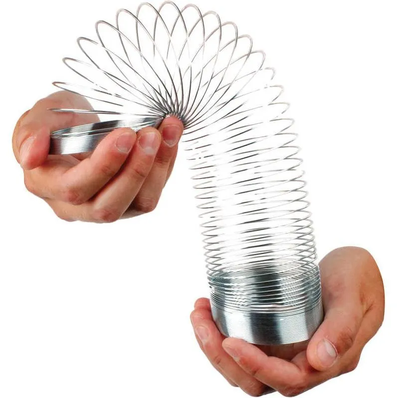 Slinky i Metall - Trappefjær for Barn