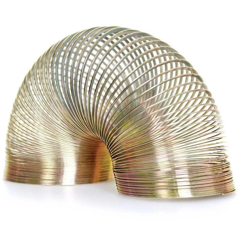 Mini Slinky i Metall - Trappefjær for Barn