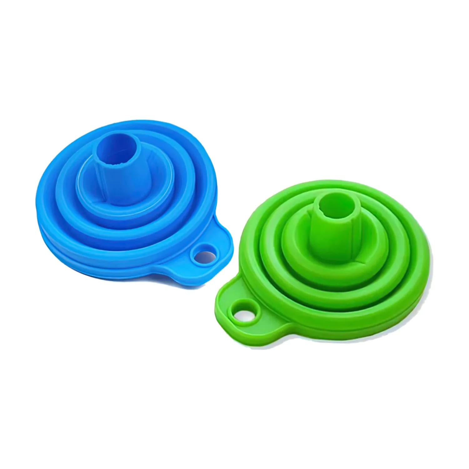 2-Pak - Silikon Trakt - Sammenleggbar - 7 cm