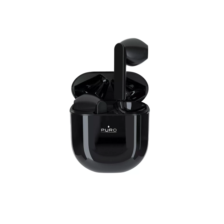 Puro ICON POD 2, Bluetooth-øretelefoner m/ladebase, svart