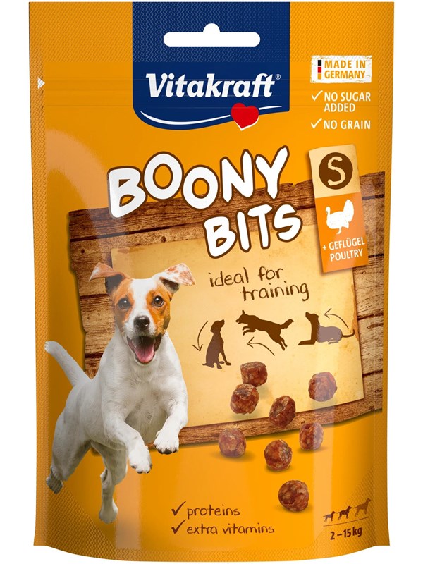 Vitakraft Boony Bits S Fjærfe Hundetreningsgodbiter 55g
