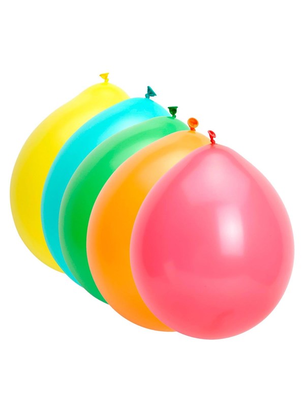 Folat BV Colored Balloons 10pcs.