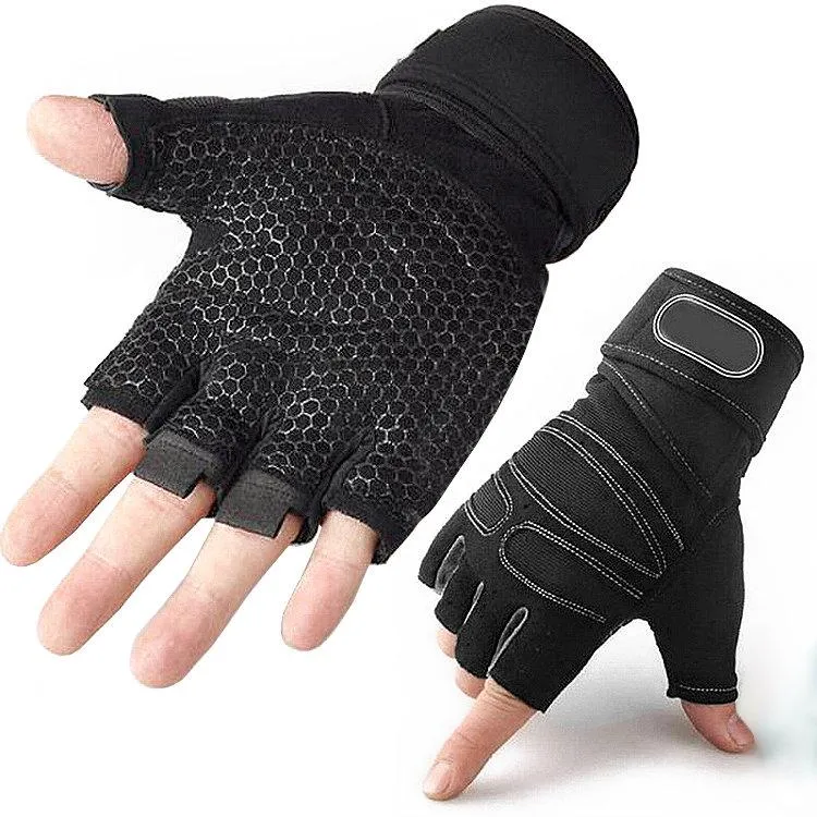 Gymhansker - Treningshansker for bedre grep - L