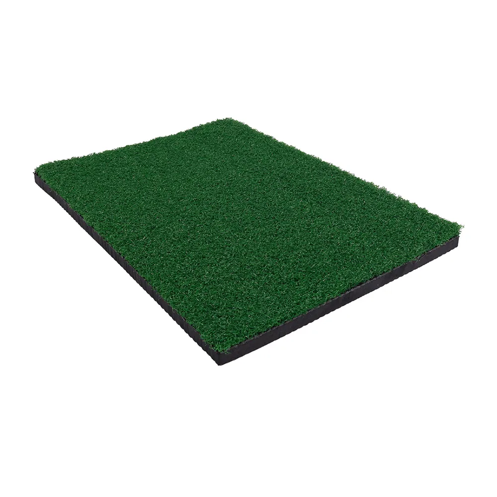 Golfmåtte 30×20 cm - kompakt træningsmåtte til både indendørs og udendørs brug