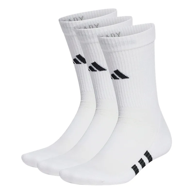 Adidas Performance Cush CREW 3-pack White