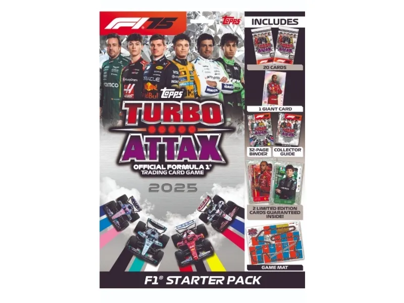 TOPPS FORMULA 1 TURBO ATTAX STARTER PACK