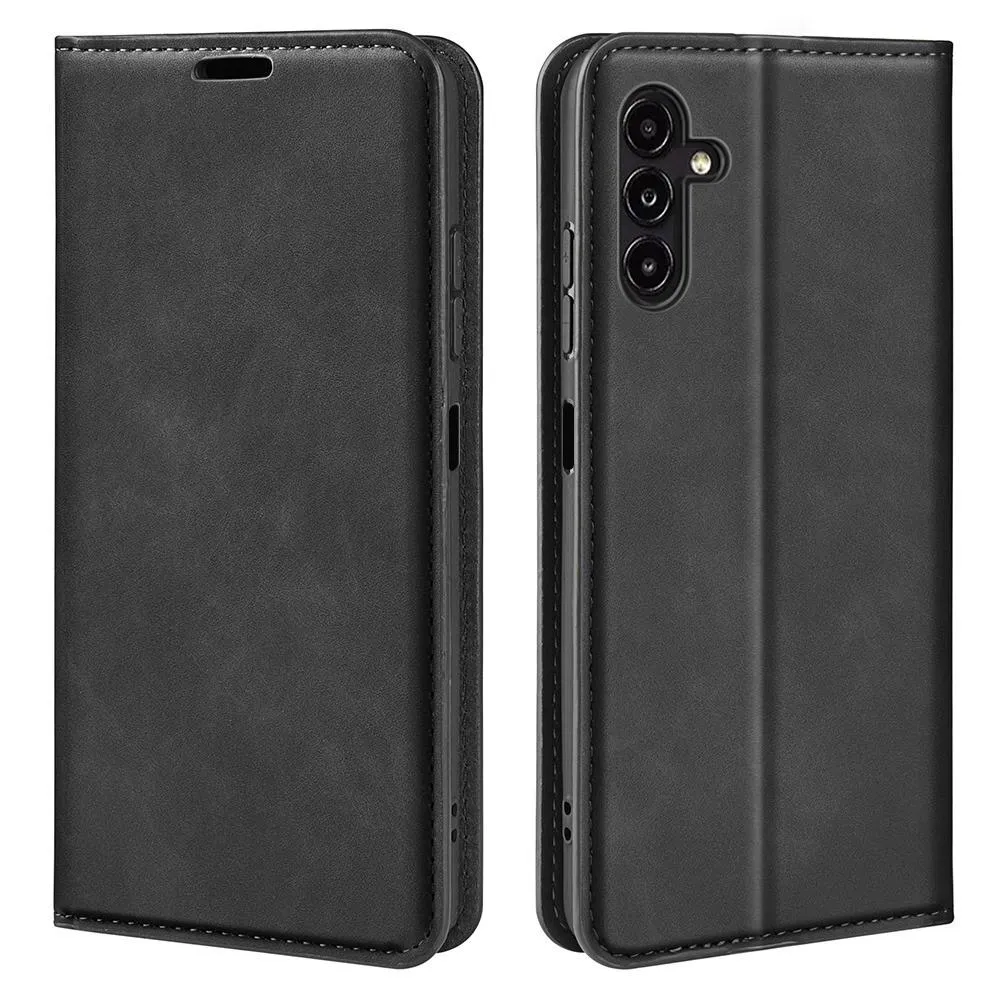 Til Samsung Galaxy A14 5G/4G Lommebok - deksel - Svart