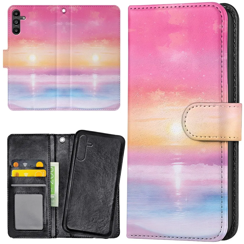 Samsung Galaxy A17 5G - Lommebok Deksel Sunset