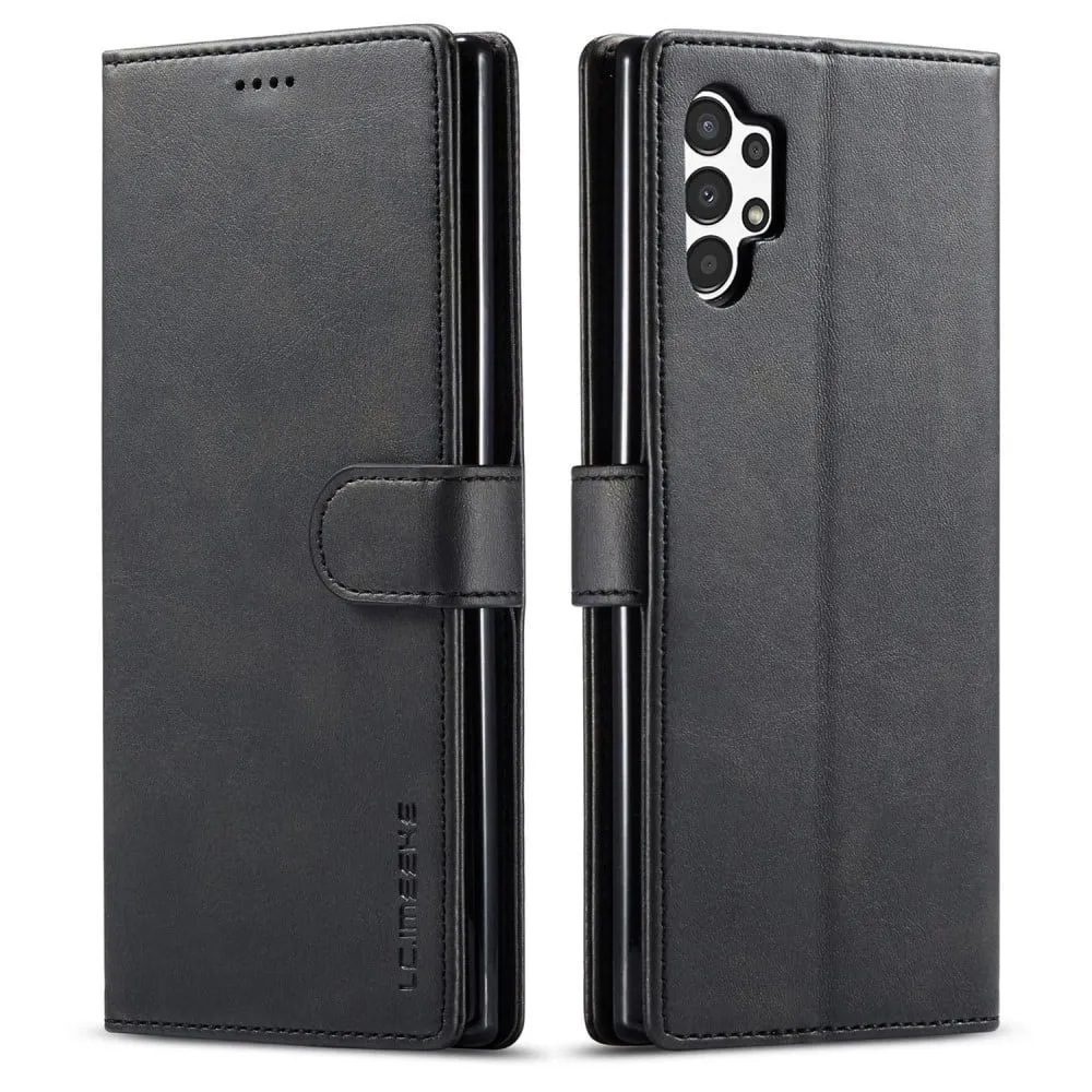 LC.IMEEKE Samsung Galaxy A13 4G flip etui - Svart