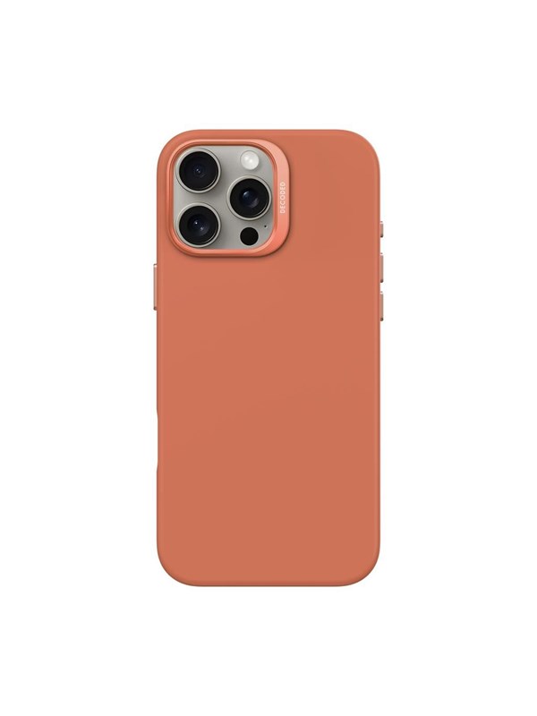 Decoded AntiMicrobial Silicone Backcover for iPhone 16 Pro Max Sand Stone (Terra