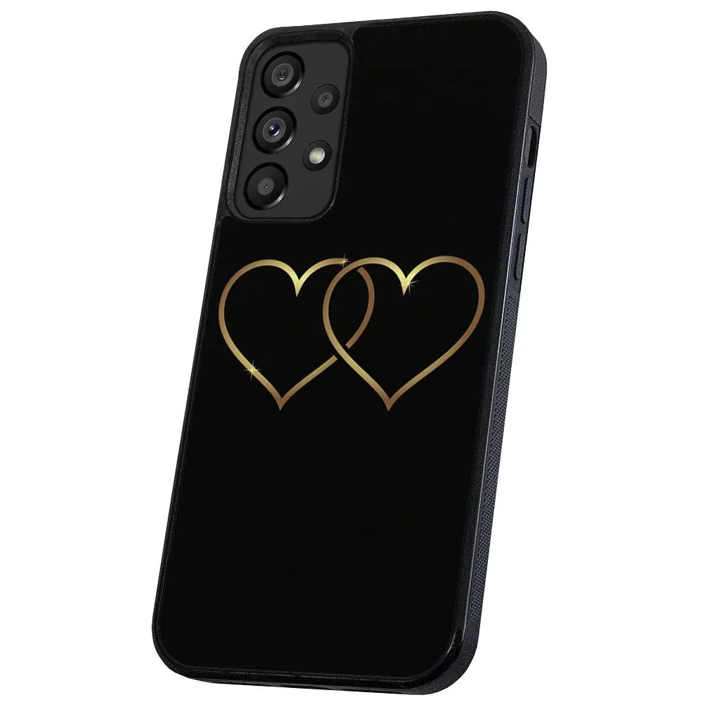 Samsung Galaxy A33 5G - Deksel/Mobildeksel Double Hearts