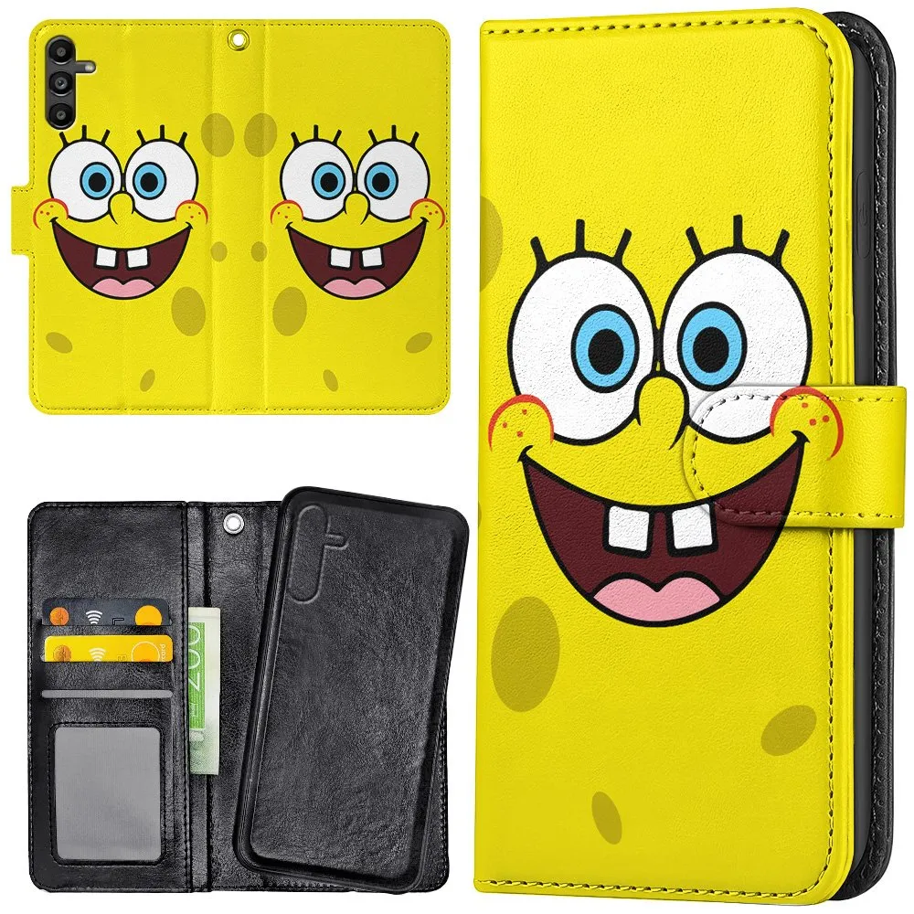Samsung Galaxy A36 5G - Lommebok Deksel Svampebob