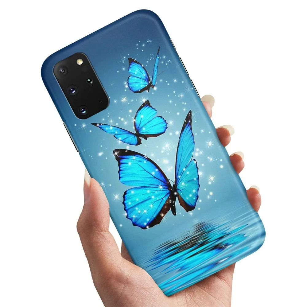 Deksel / Mobildeksel til Samsung Galaxy A51 - Glitrende Sommerfugler