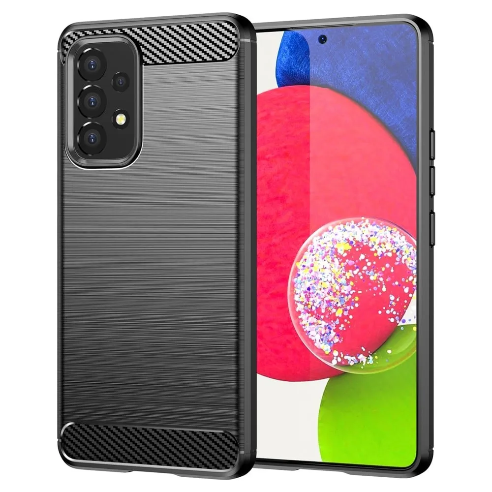 Carbon Flex Etui Samsung Galaxy A53 5G - Svart