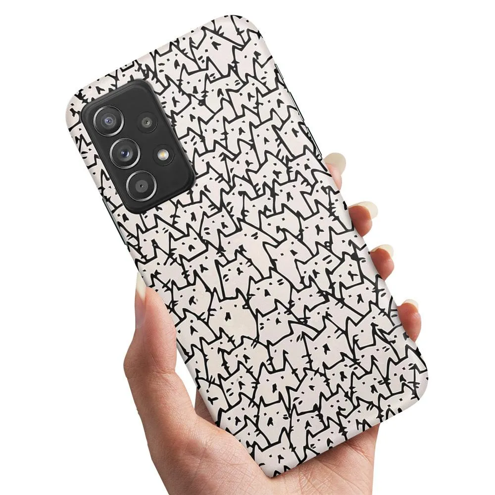 Deksel / Mobildeksel til Samsung Galaxy A52 / A52s 5G - Kattgruppe