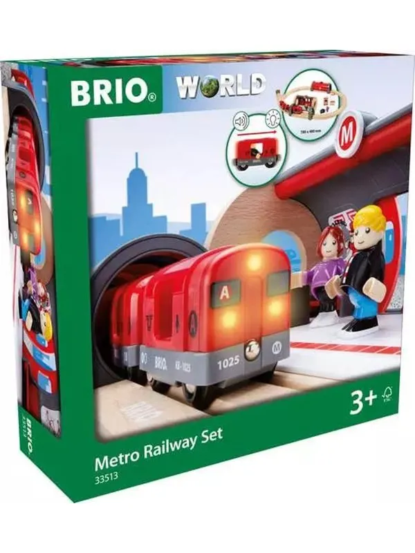 Brio Metro Railway Set