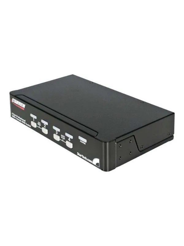 StarTech.com 4 Port 1U Rack Mount USB