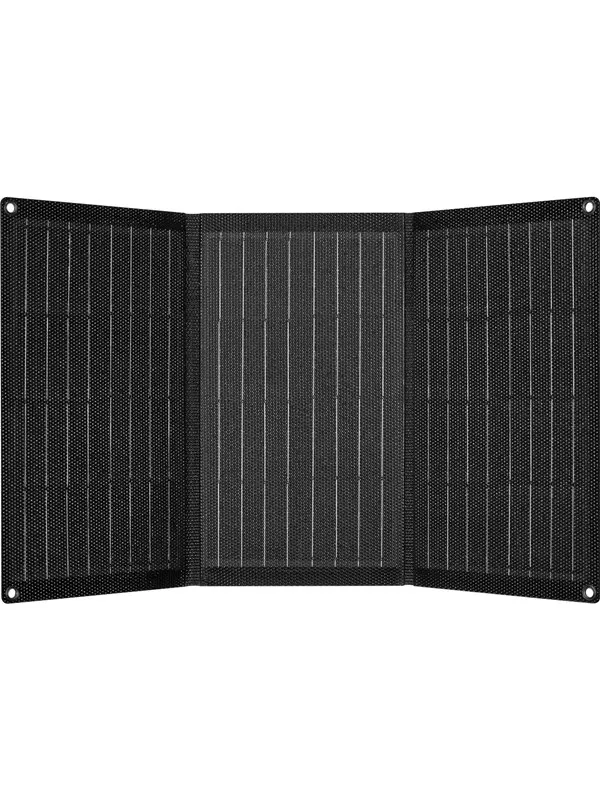 Sandberg SolarPanel 22W Powerbank 10000 Nødlader - Svart - 10000 mAh