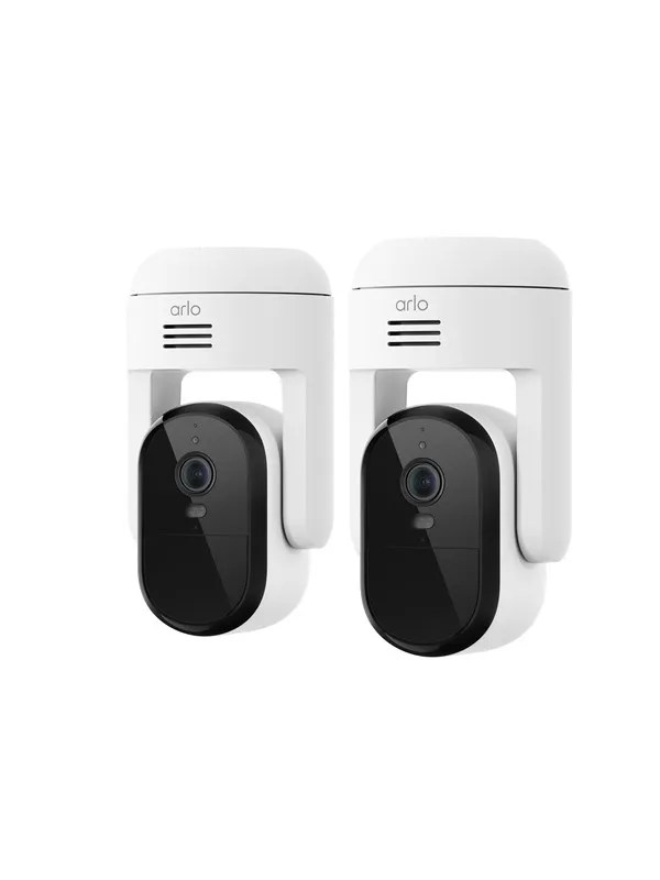 Arlo Essential 3 HD pan-tilt-zoom-sikkerhetskamera (2 kameraer)