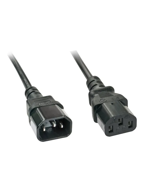 Lindy IEC-Mains Extension Cable - power cable - IEC 60320 C14 to power IEC 60320 C13 - 2 m