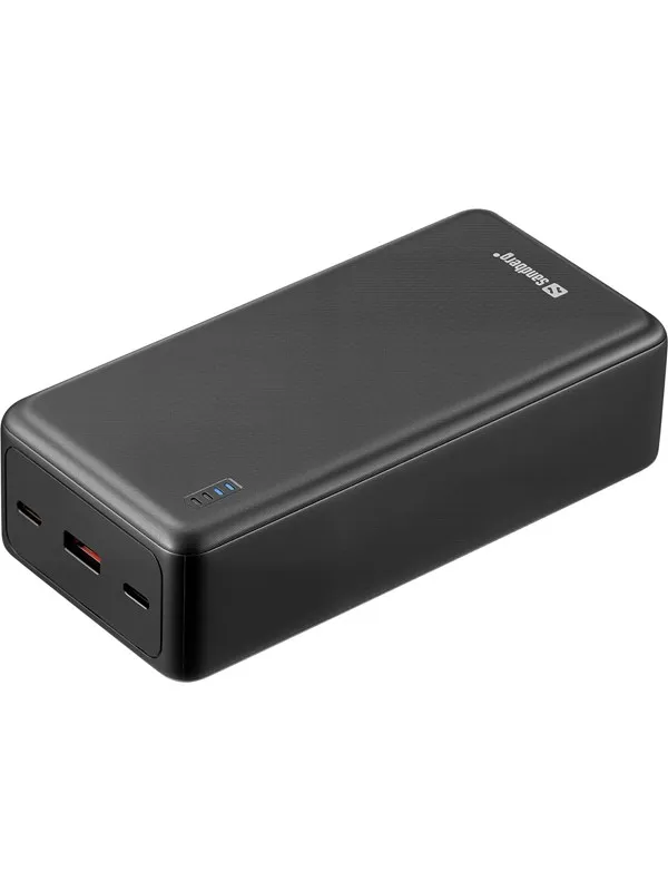 Sandberg Saver Powerbank 27000 mAh Nødlader - Svart - 27000 mAh