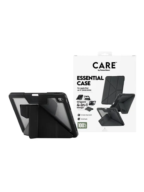 CARE by PanzerGlass Essential Case Black iPad Air 11" (2024-2026)