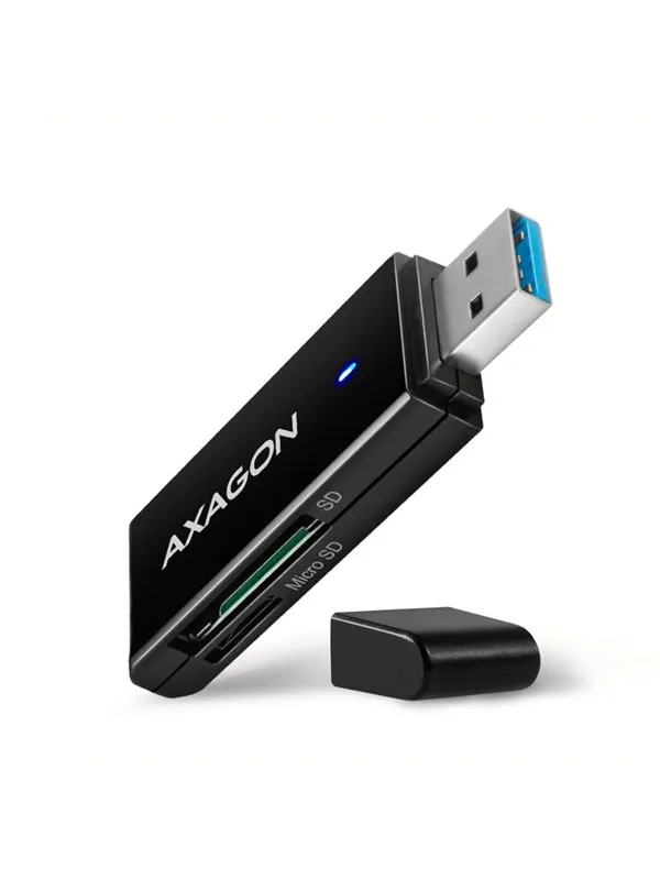 AXAGON Superspeed USB-A SD / microSD Card Reader