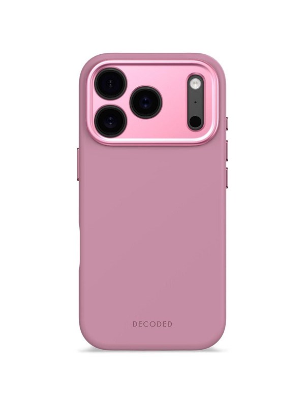 Decoded - AntiMicrobial Silicone Backcover for iPhone 17 Pro  - Rosette