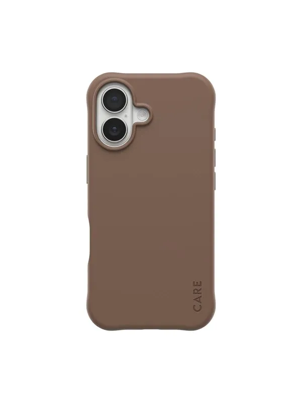 CARE by PanzerGlass Fashionable Case Samba Espresso w. MagSafe iPhone 17