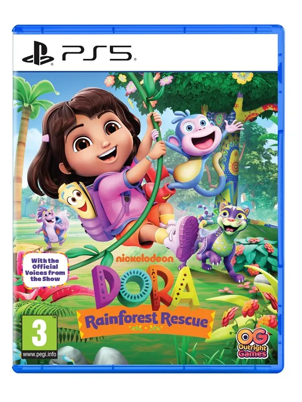 Dora: Rainforest Rescue - Sony PlayStation 5 - Action/Adventure