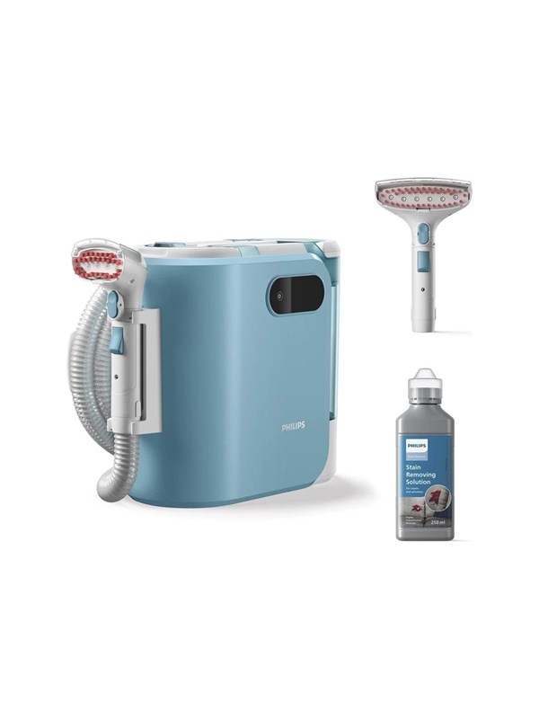 Philips Tepperenser 3000 Series XW3193 - carpet washer - canister - silky white/blue