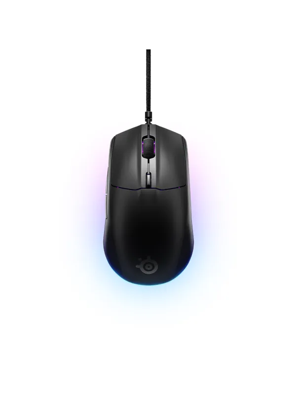 SteelSeries Rival 3 Gen 2 - Gaming mus - Optisk - 6 - Svart