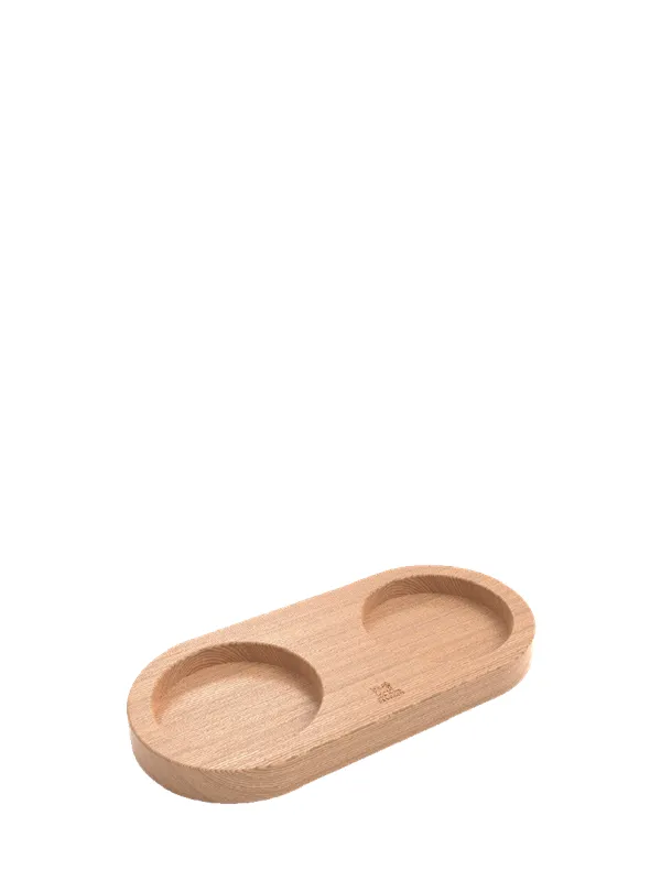 Peugeot Linea Bamboo tray with handle natural