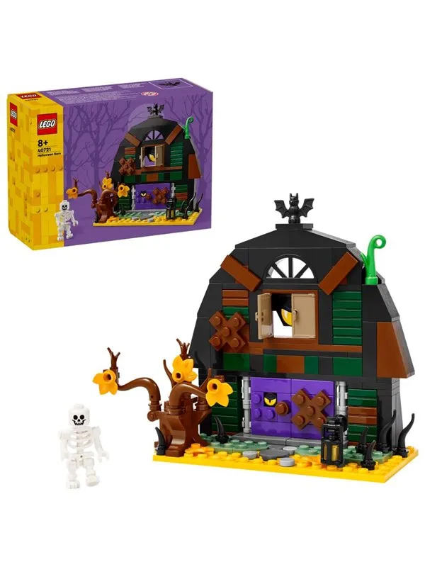 LEGO 40721 Halloween-dekorert låve