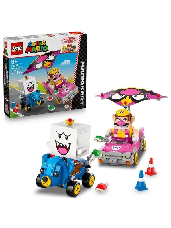 LEGO Super Mario 72038 Mario Kart™ - Wario og King Boo