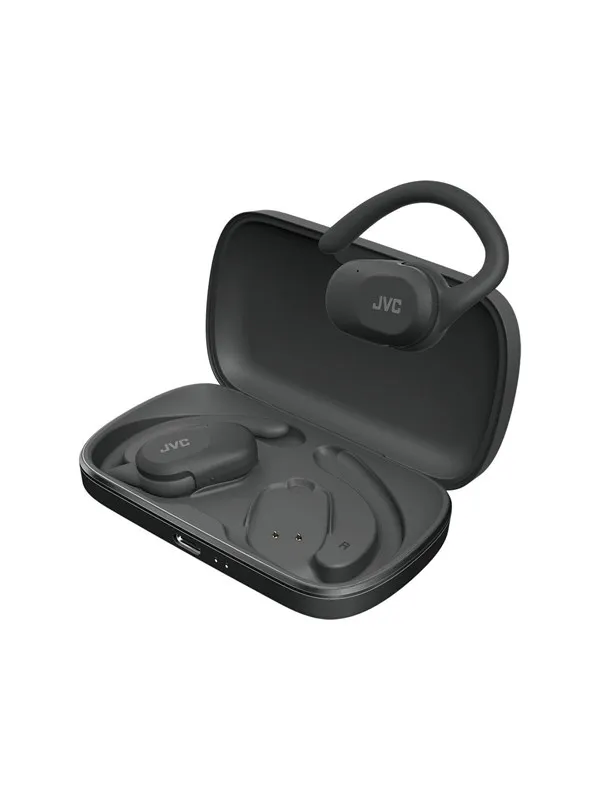 JVC Open Ear Nearphone True Wireless Headphones - Black