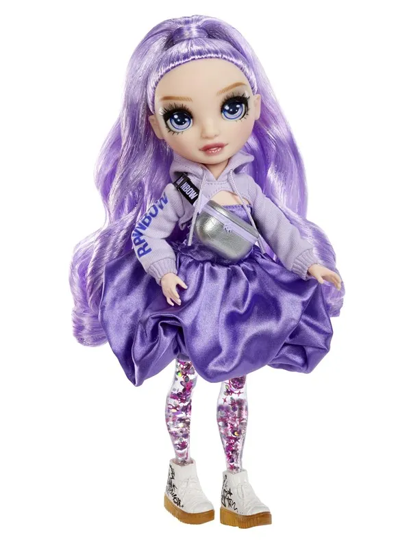 Rainbow High Sparkle & Shine Fashion Dolls- VIOLA (purple)