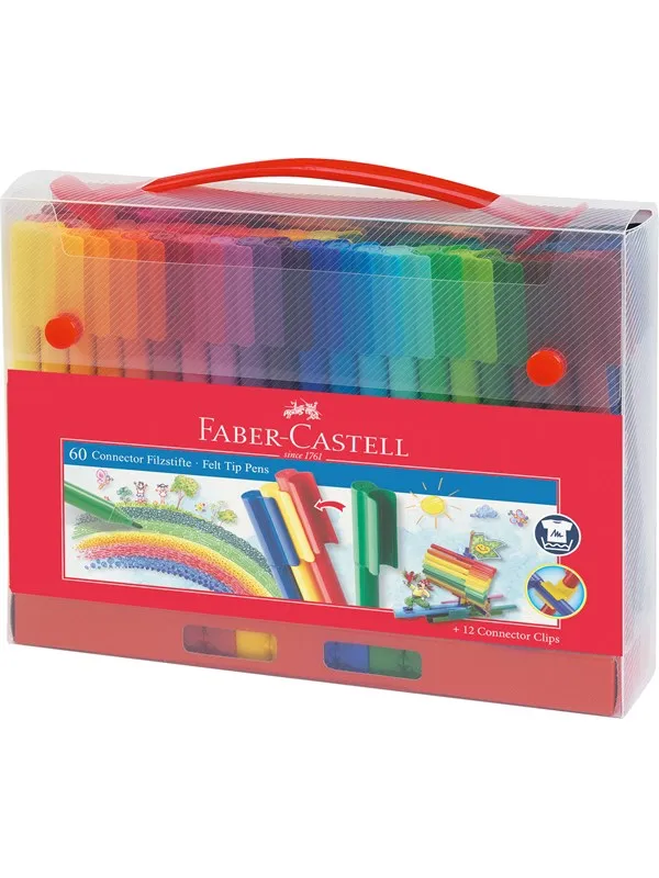 Faber-Castell Gift set Connector felt-tip pen 60 pcs