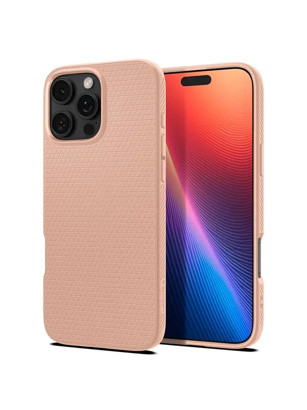 Spigen Liquid Air - rose titanium - iPhone 16 Pro Max