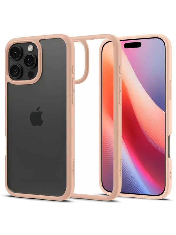 Spigen Ultra Hybrid - rose titanium - iPhone 16 Pro Max