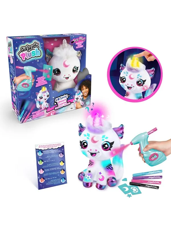 Airbrush Plush Kosmisk Enhjørning