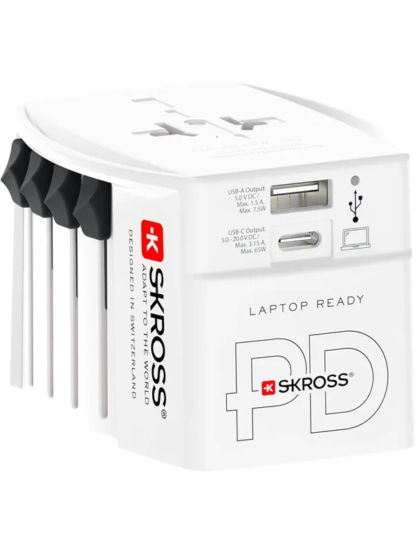 SKross MUV USB AC65PD World Adapter