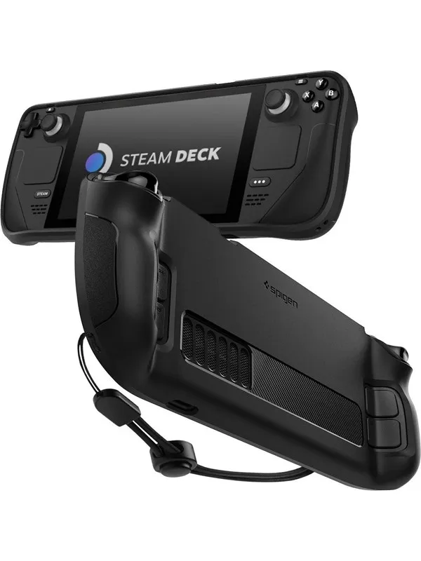 Spigen Rugged Armor - black - Steam Deck