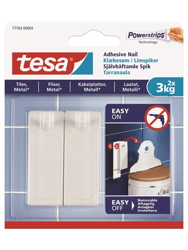 tesa Adhesive Nail 3kg Tiles and Metal