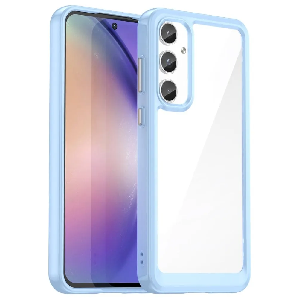 Samsung Galaxy A55 smart akryldeksel - Blå