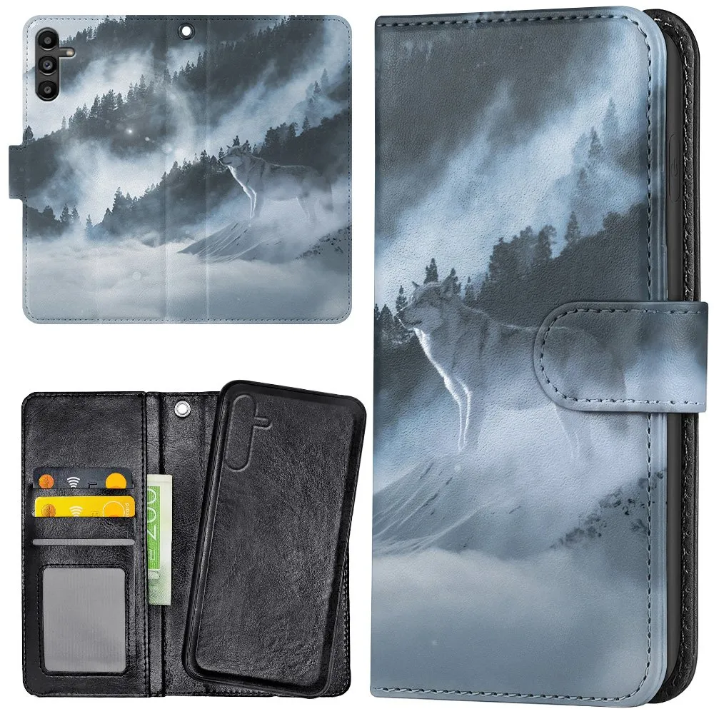 Samsung Galaxy A56 5G - Lommebok Deksel Arctic Wolf