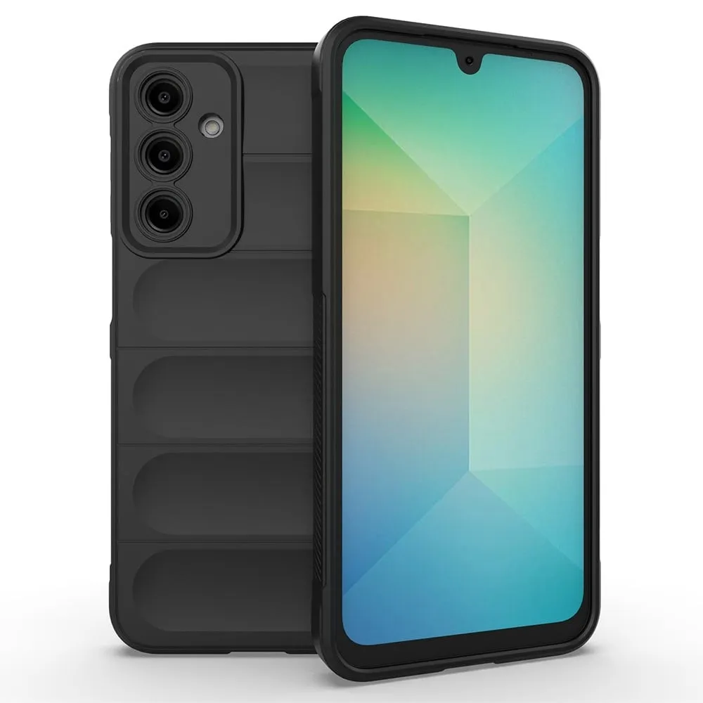 Deksel med mykt grep for Samsung Galaxy A56 - Svart