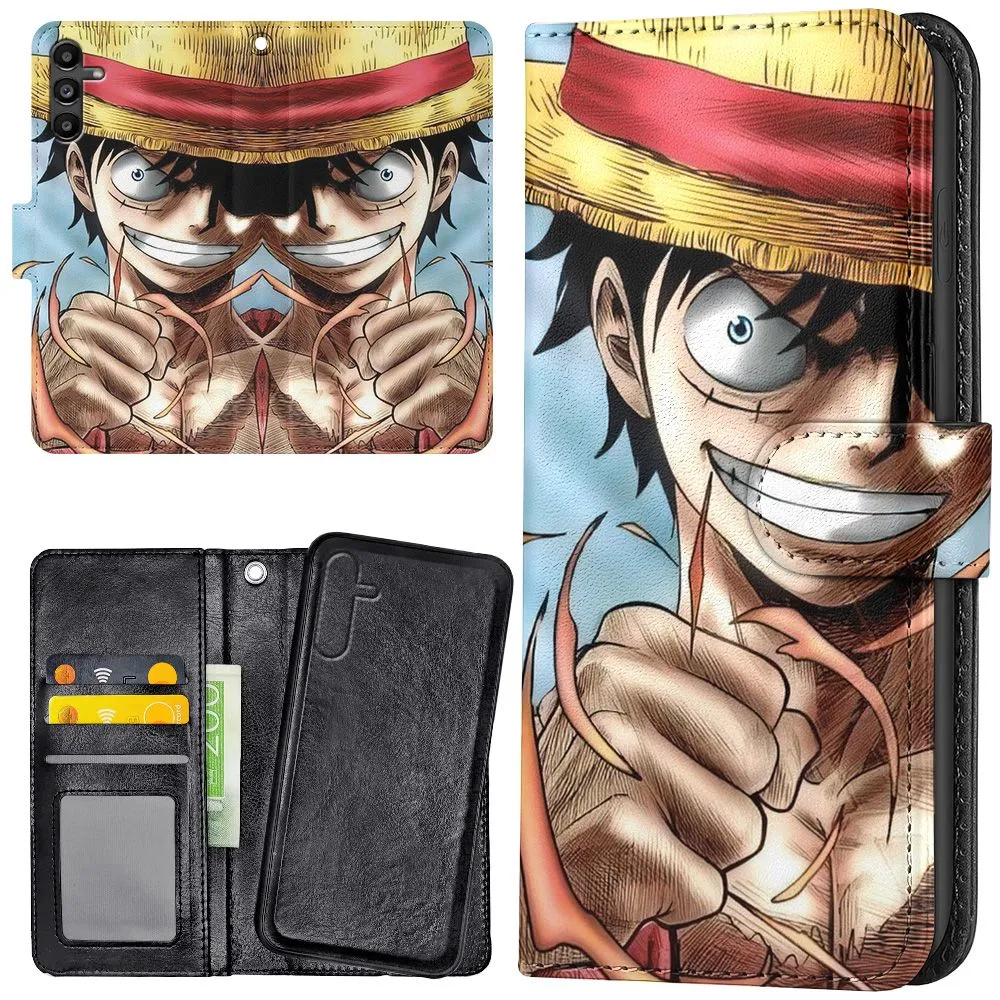 Samsung Galaxy A56 5G - Lommebok Deksel Anime One Piece