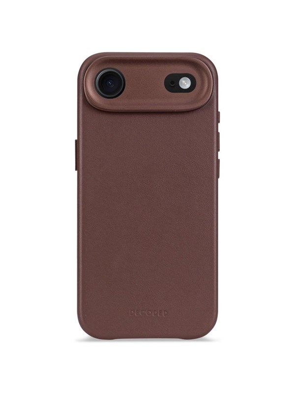 Decoded - Leather Backcover for iPhone 17 Air - Chocolate Brown