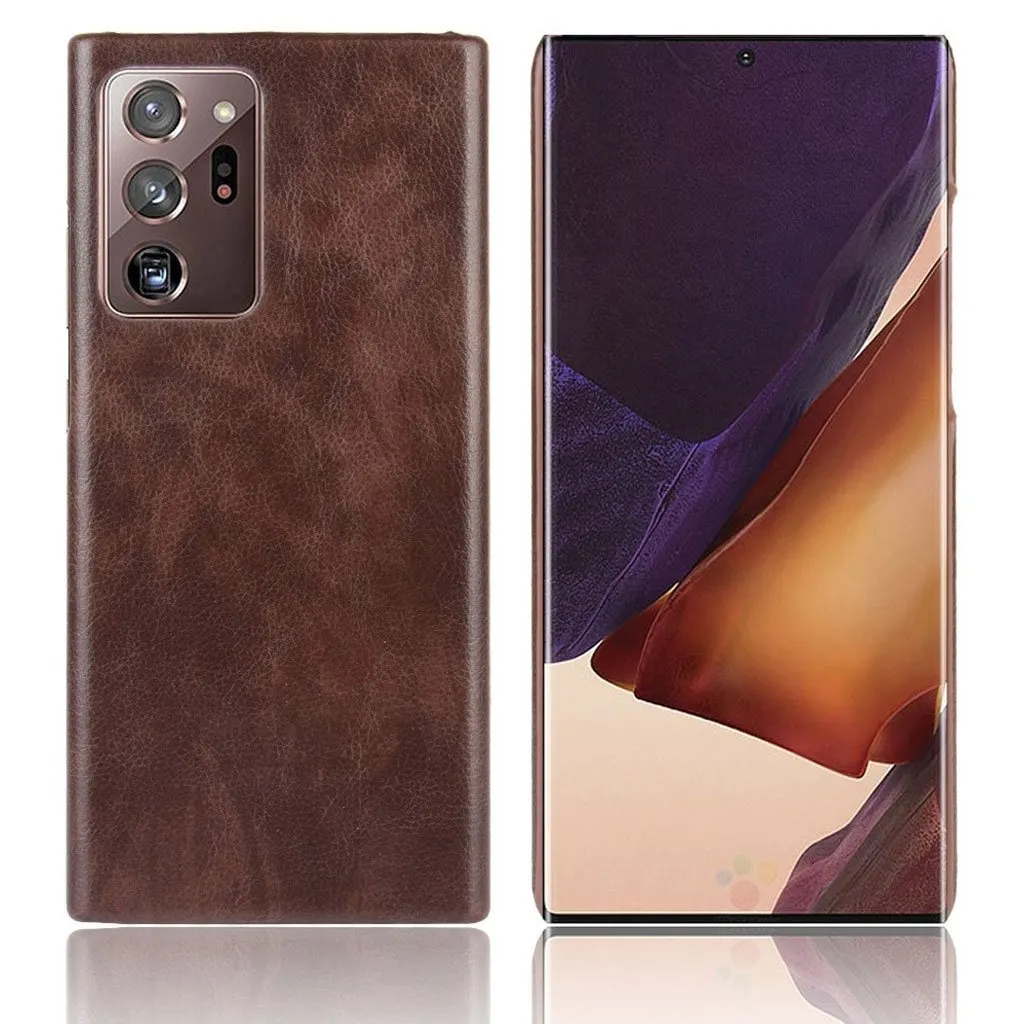 Prestige Etui Samsung Galaxy Note 20 Ultra - Brun